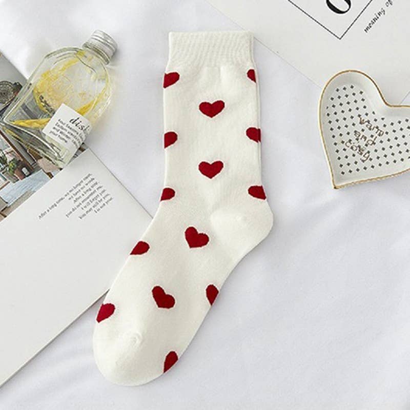 42POPS - ",,,_ HEART CASUAL SOCKS