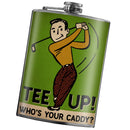 Lucky Jack “Who’s Your Caddy?” Golf Flask
