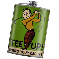 Lucky Jack “Who’s Your Caddy?” Golf Flask