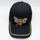 Ole - Bee Seed Bead Rhinestone Cap C0798