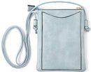 Shine Mark Accessories - Blue - Butterfly Cut Crossbody Bag With Cellphone Pocket