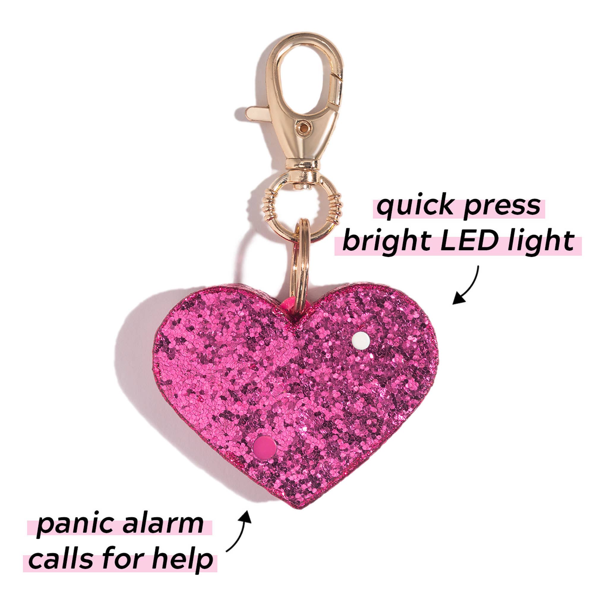 BLINGSTING - Safety Alarm | Pink Glitter
