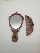 Ole - Classical Rose Metal Mirror Set