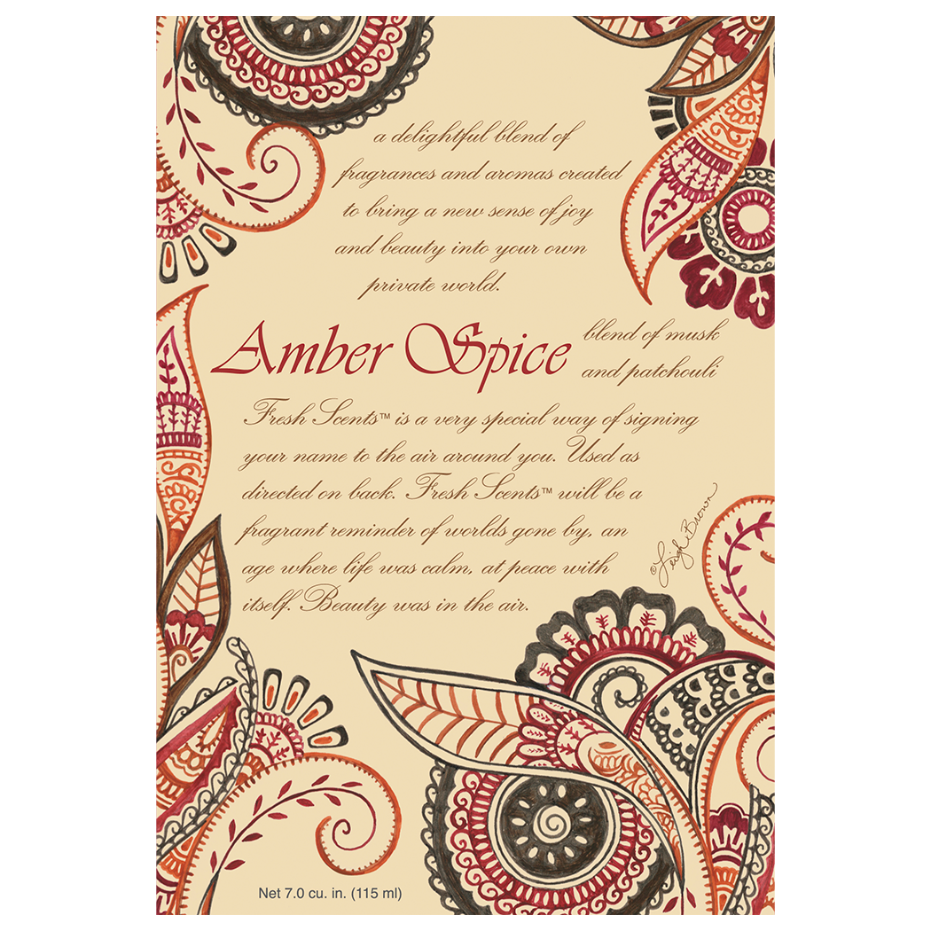 The Willowbrook Company - Fresh Scents | Amber Spice Sachets | Closet Freshener
