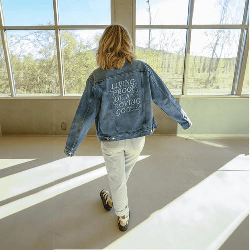 Love in Faith - Living Proof Denim Jacket