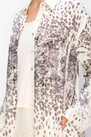 Origami Apparel ~  Lace and Crochet inspired - OLS-4690 BG/LEOROSE