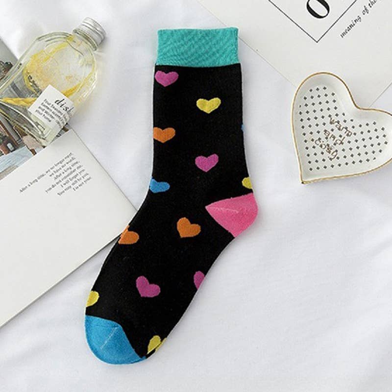 42POPS - ",,,_ HEART CASUAL SOCKS