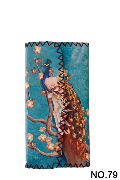 Ole - Peacock Printed Wallet HB0582 - NO.79