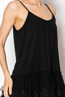 Origami Apparel ~  Lace and Crochet inspired - 501-T14 BK