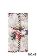 Ole - Floral Horse Printed Wallet HB0582 - NO.49WH
