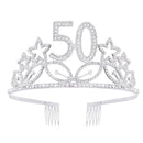 Ole - Birthday Star Rhinestone Crown Headband L3959