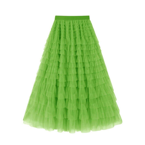 Hope & Sunshine - Mesh Tiered Skirt