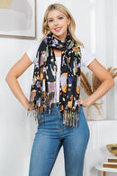 LA Soul - Dog Print Scarf