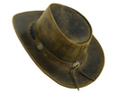 Lesa collection inc - Sahara Leather Hats Western Style for Men and Women shapeabl