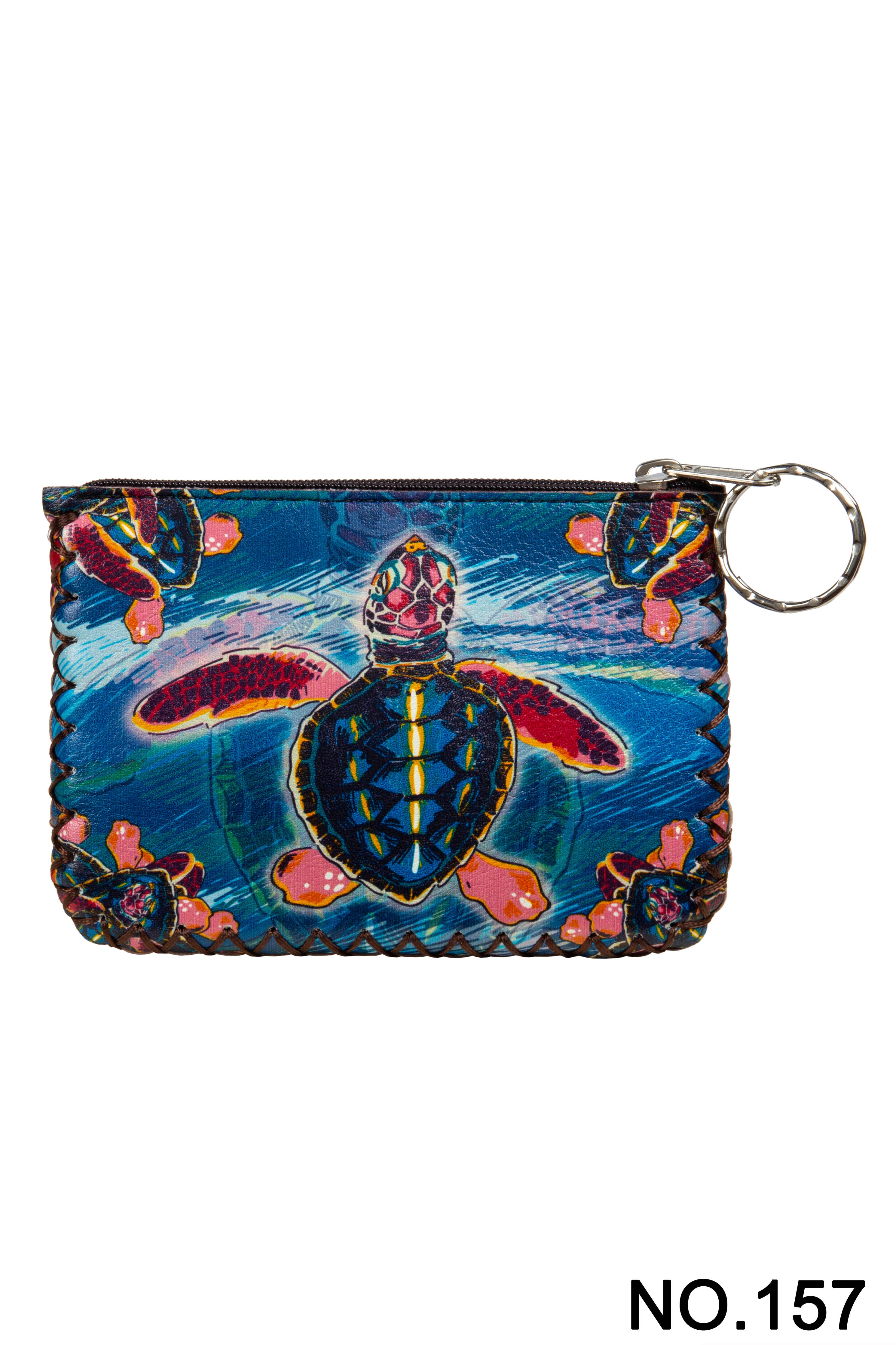 Ole - Sea Turtle Printed Coin Purse HB0665 - NO.157