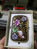 Ole - ZZZ Floral Butterfly Portable Fold Mirror M0418