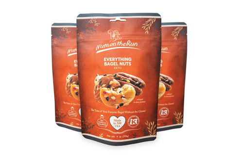 Nuts On The Run - Everything Bagel Nuts