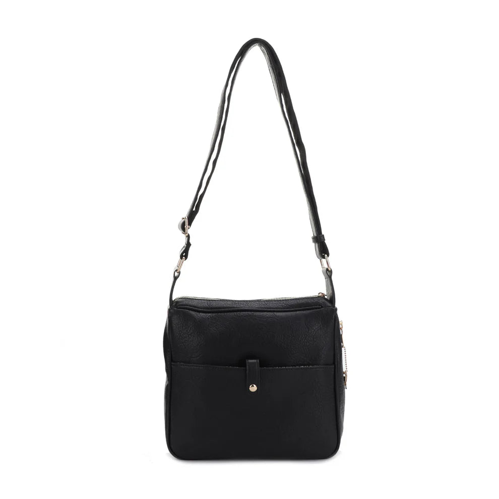 JessieJames Handbags  Brooklyn Concealed Carry Lock and Key Crossbody