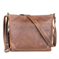 Concealed Carry Lydia Leather Crossbody by Lady Conceal