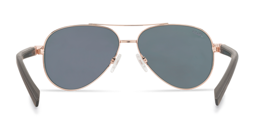 Loma Polarized Sunglasses – Shiny Rose Gold Frame