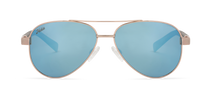 Loma Polarized Sunglasses – Shiny Rose Gold Frame