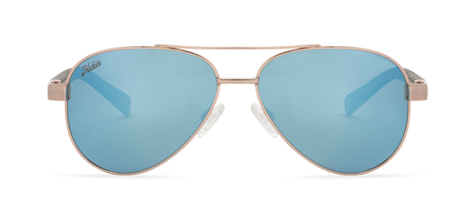 Loma Polarized Sunglasses – Shiny Rose Gold Frame