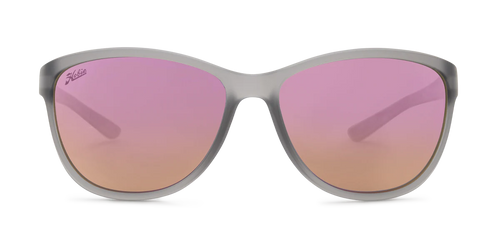 Mya Polarized Sunglasses – Satin Crystal Grey / Pink LensMya Polarized Sunglasses – Satin Crystal Grey / Pink Lens