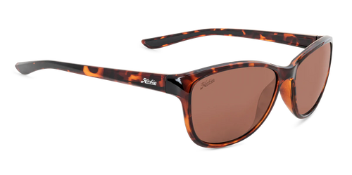 Mya Polarized Sunglasses – Shiny Tortoise / Copper with Silver Flash Mirror Lens