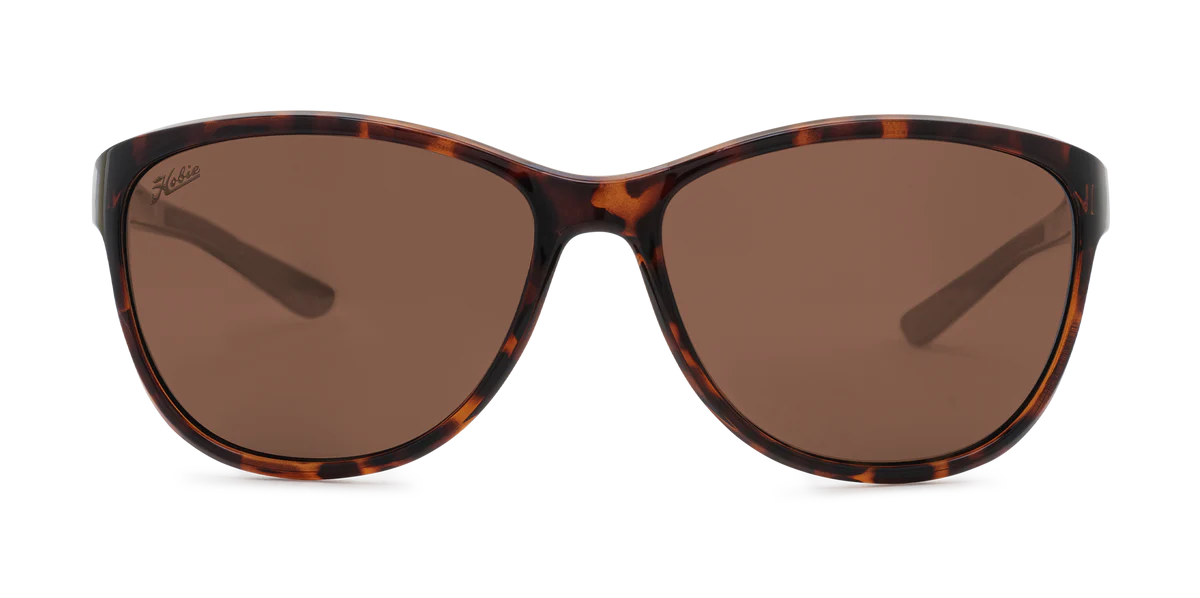 Mya Polarized Sunglasses – Shiny Tortoise / Copper with Silver Flash Mirror Lens