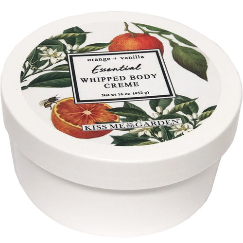 Kiss Me In The Garden Orange and Vanilla Whipped Body Creme