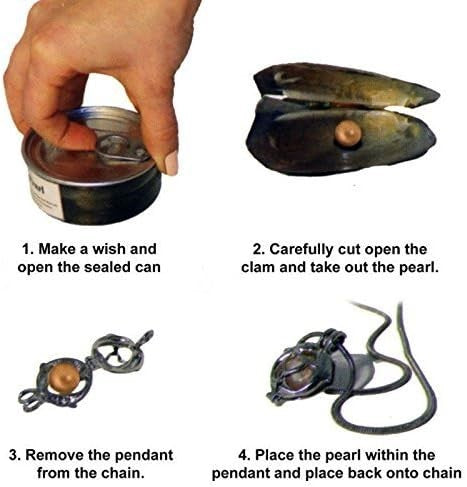 Love Pearl Cat Necklace