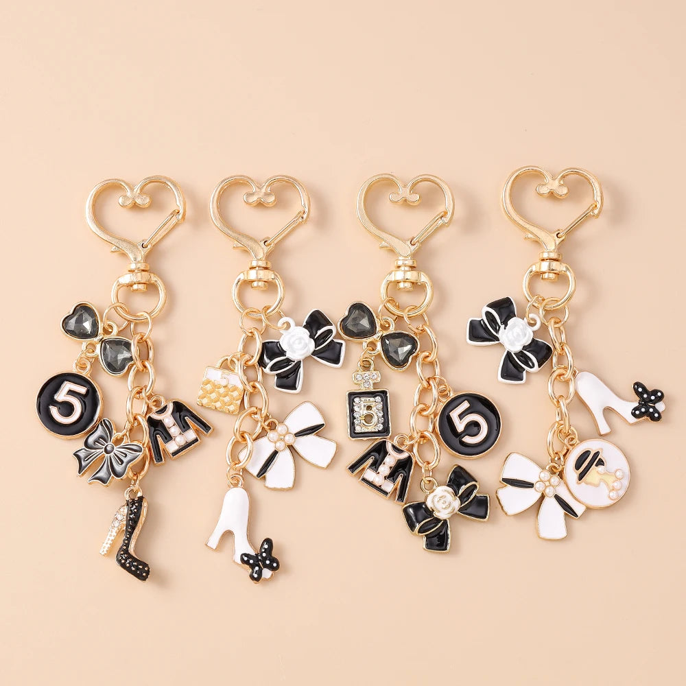 Keys to Chic Lucky #5 Designer Keychain