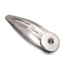 Sandy Snap Barrettes Fit 18mm Snap Button Charms