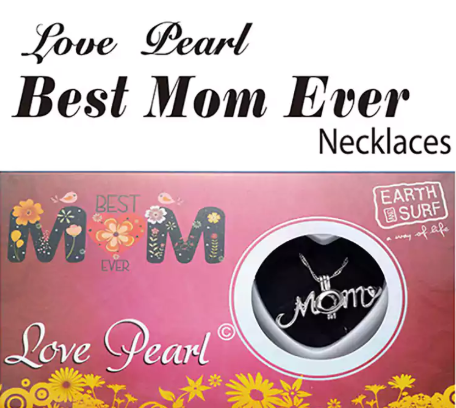 Love Pearl Mom Necklace