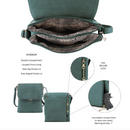 Cheyanne Concealed Carry Crossbody with Lock and Key