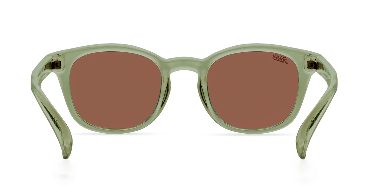 Hobie Polarized Sunglasses – Shiny Crystal Olive Copper / Grey Lens