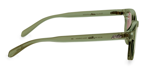 Hobie Polarized Sunglasses – Shiny Crystal Olive Copper / Grey Lens