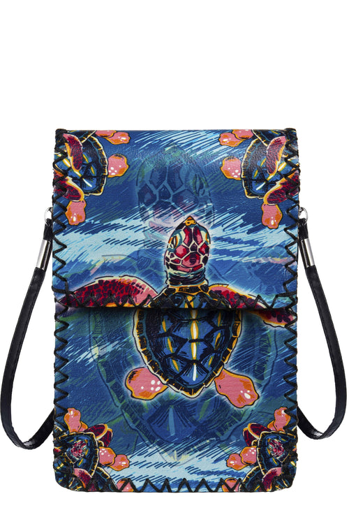 Ole - Sea Turtle Printed Crossbody HB0580 - NO.157