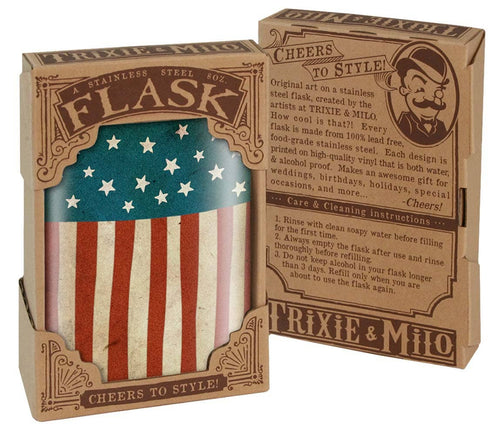 Lucky Jack - Flask - Old Glory