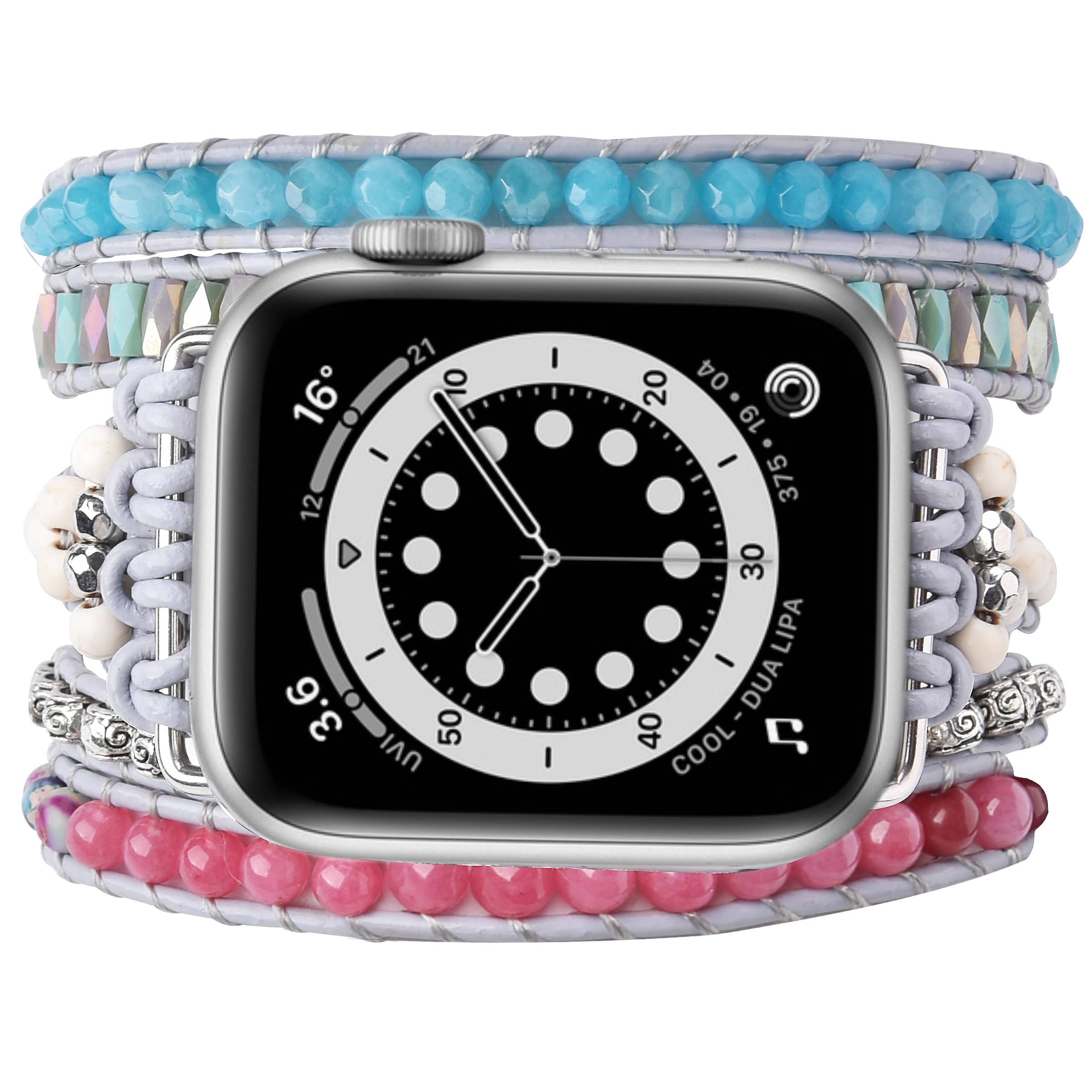 ShopTrendsNow - Earth Healing Energy Apple Watch Wrap Strap