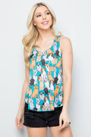 LA Soul - Dog Print Graphic Tanktops