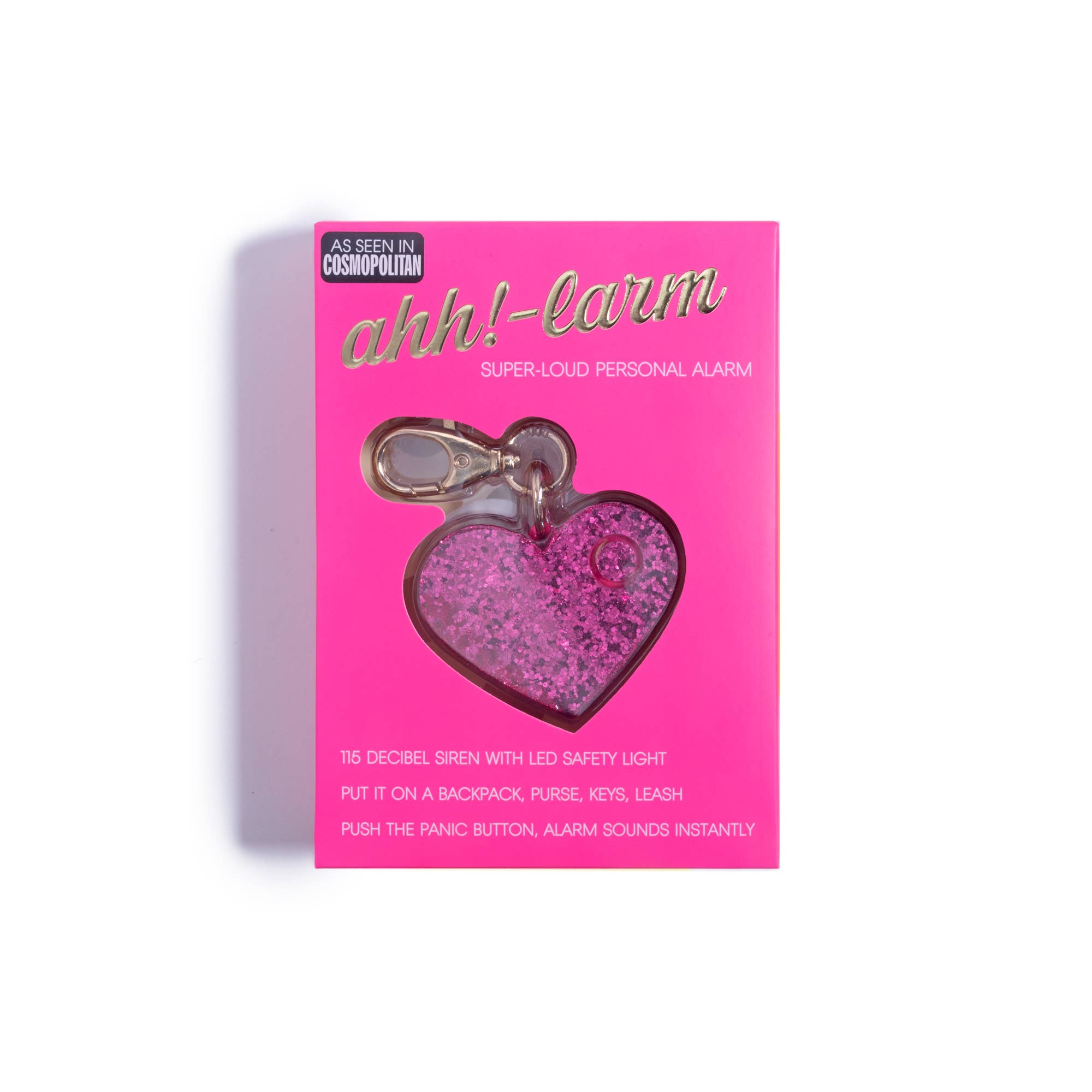 BLINGSTING - Safety Alarm | Pink Glitter