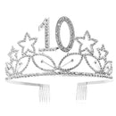 Ole - Birthday Star Rhinestone Crown Headband L3959