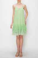 Origami Apparel ~  Lace and Crochet inspired - OLS-4672 APPLE GREEN