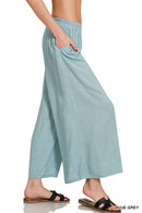 42POPS - '.....Woven Elastic Band Pants With Pocket