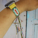 ShopTrendsNow - Boho-Chic Tribal Braided Replacement Band for Apple Watch