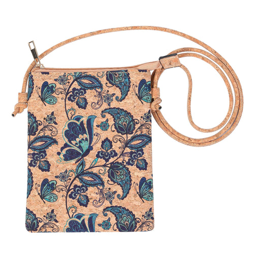 Shine Mark Accessories - Corkwood Cellphone Bag - Butterfly