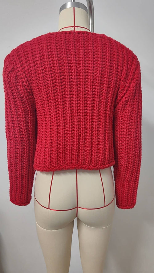 Hope & Sunshine - Chunky Knit Cardigan