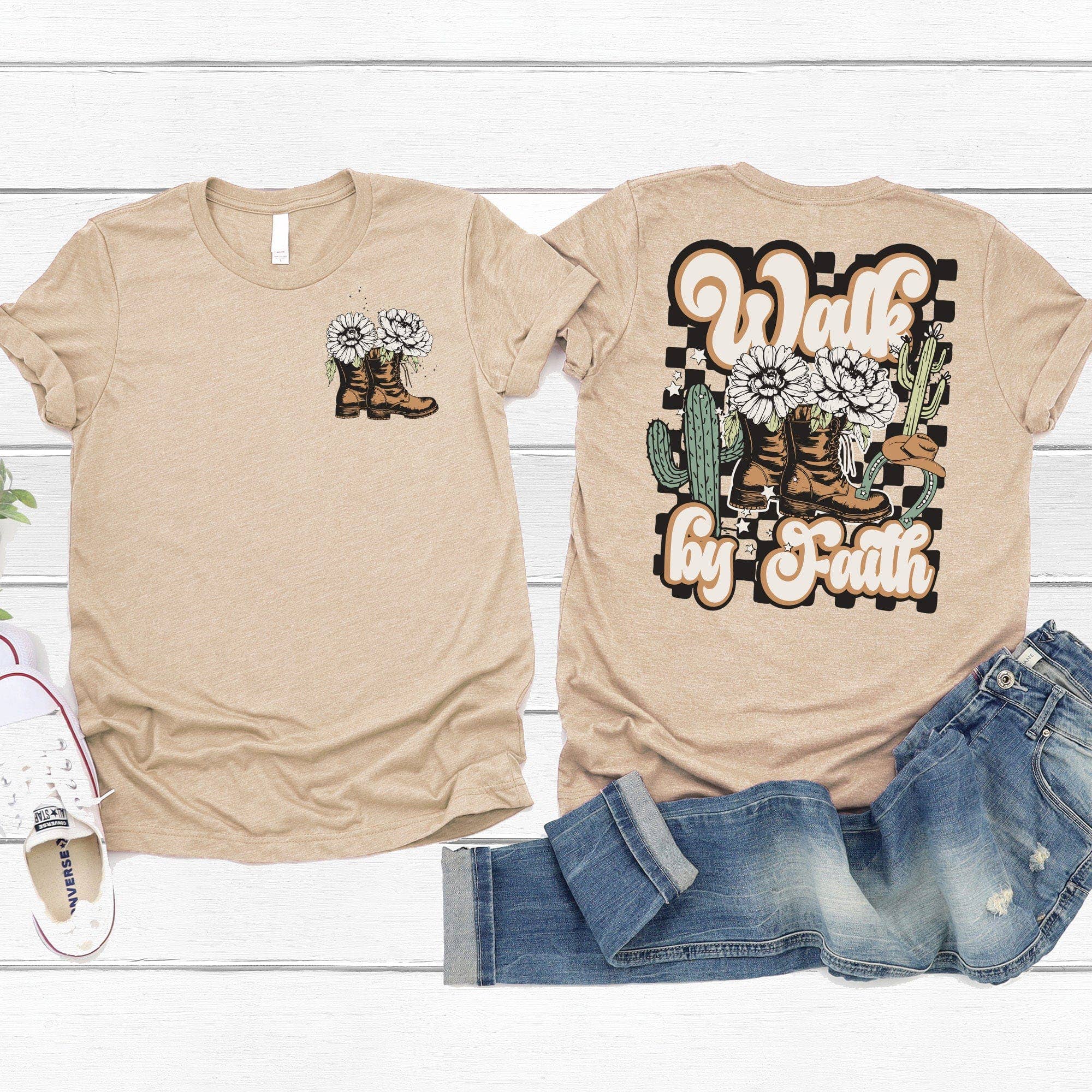 Love in Faith - Walk by Faith West Tee