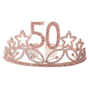Ole - Birthday Star Rhinestone Crown Headband L3959